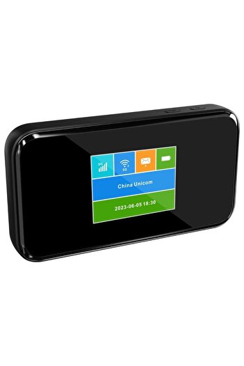porodo Portable MiFi 5G Wireless Router 5000mAh - Black