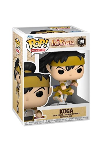 Funko Pop! Inuyasha: Koga Figurine, Multicolor, 16 cm