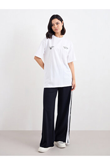 Styli Oversized T-Shirt and Wide Leg Jogger Co-Ords