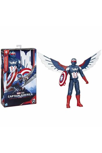 Hasbro Figurine Captain America Brave New World, Hasbro, red/blue/white