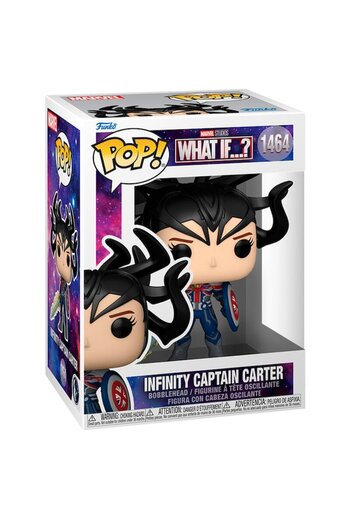 Funko Figurina POP Marvel What IF Infinity Captain Carter