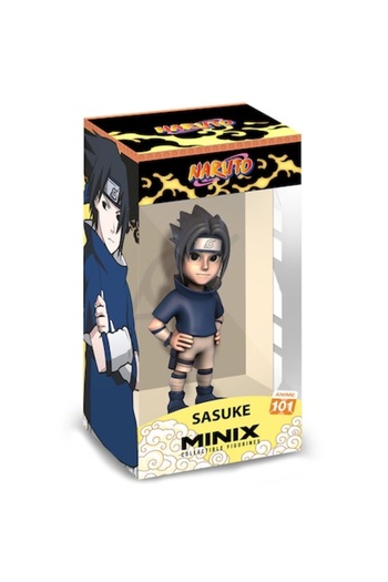 MINIX Naruto Shippuden Sasuke Figurine, Minix, 12cm, Multicolor