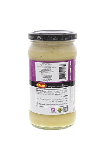 Shan Ginger Paste 310 g Fresh & Aromatic Cooking Paste | Ready-to-Use for Curries, Marinades & More