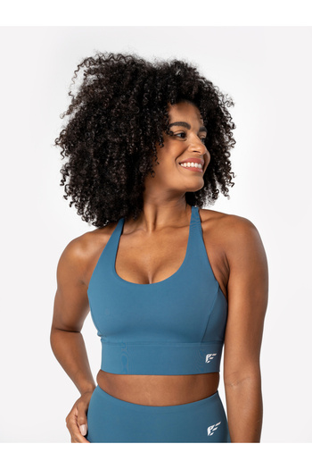 Palmfit By Styli Women Blue Evolve Seamless Active Sports Bra