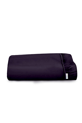 COTTON HOME Supersoft 1 Piece Fitted Sheet 200x200+30cm Super King Size Bed Sheet Deep Pocket Design Secure Fit