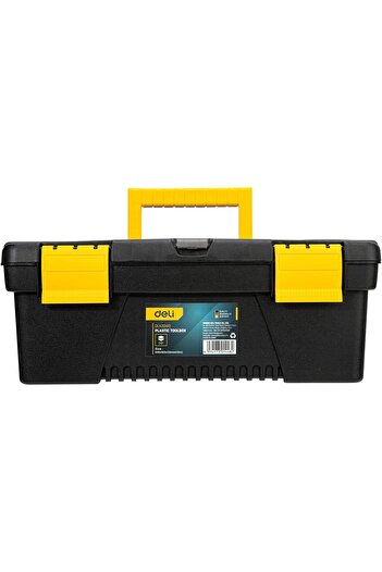 Deli Plastic Toolbox from Deli, Size 33 cm