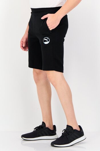Puma x One8 Men Slim Fit Training Shorts, Black