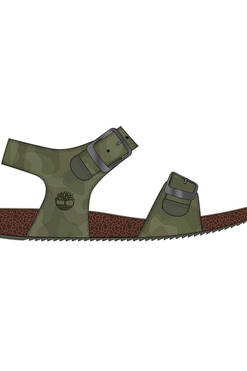 Timberland - Castle Island 2 Strap - Green