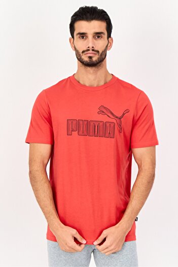 Puma Men Sportswear Fit Short Sleeve Outdoor T-Shirt, Red