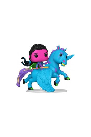 Funko Figurina Avengers: Endgame POP! Rides Deluxe Vinyl Valkyrie's Flight (Blacklight) 9 cm