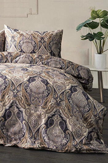 FAVORA Bellora Premium Cotton Satin Double Nev-Beige