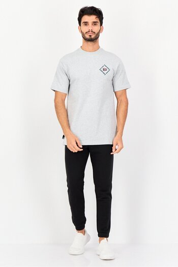 Puma Men Relaxed Fit Short Sleeve Outdoors T-Shirts, Grey