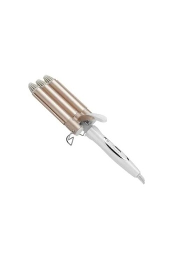FOXMAG24 Professional curling iron with 3 ceramic elements, 28 second heating time