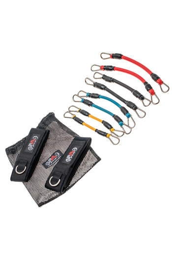 PaaFit PaaFit elastic cord set, consisting of 4 pairs of elastic cords, 2 ankle straps