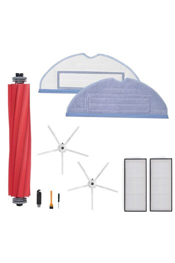 PAA-home Accessory set compatible with Roborock S7 vacuum cleaner, white