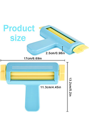 Choice Blue roller embossing tool, no-charge wave styling paper crimper for handmade paper creasing and ...