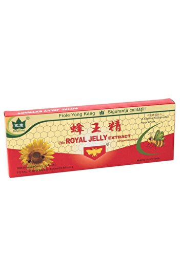 Yong Kang Royal Jelly Dietary Supplement, 10 Vials