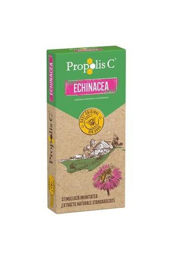 Fiterman Pharma Dietary Supplement Propolis C Echinacea, 30 Capsules