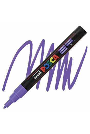 POSCA POSCA markers, Marker tip 0.9 - 1.3 mm, PC-3M, UNI, various colors