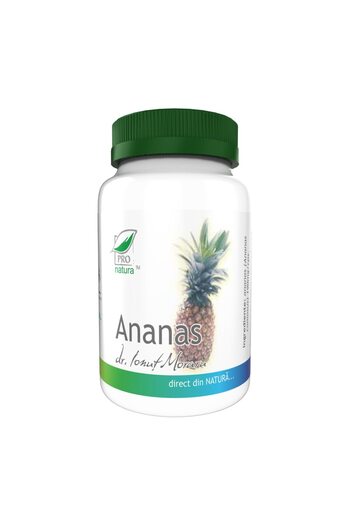 MEDICA Pineapple Dietary Supplement, Pro Natura, 60 Capsules