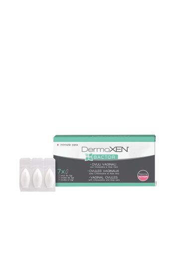 Dermoxen Bactor Vaginal Suppositories 7 pcs x 2 g