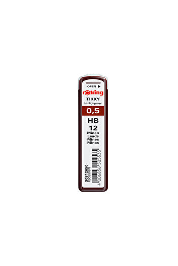 Papeterie Rotring HB Leads, 0.5 mm, 12 pcs