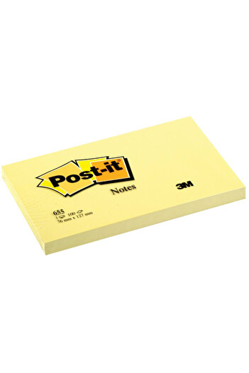 Post-it Notes adeziv Canary Yellow 76 x 127 mm