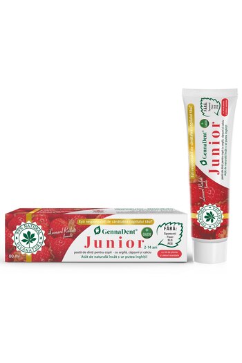 Vivanatura VIVA NATURA, GennaDent Strawberry Toothpaste for Kids 80ml
