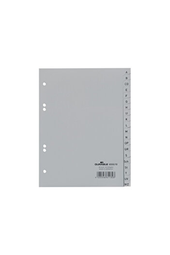 Durable Index plastic A5 A-Z