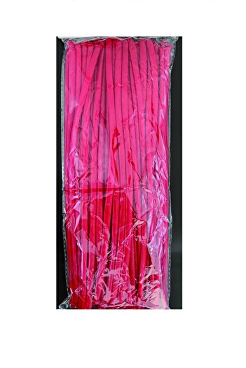 SDX Market Set of 100 long modeling balloons, 125 cm x 4.5 cm, Red
