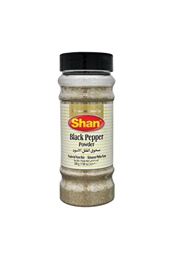Shan Black Pepper Powder 200 g Pure & Aromatic Kali Mirch | Bold Flavor for Daily Cooking Needs