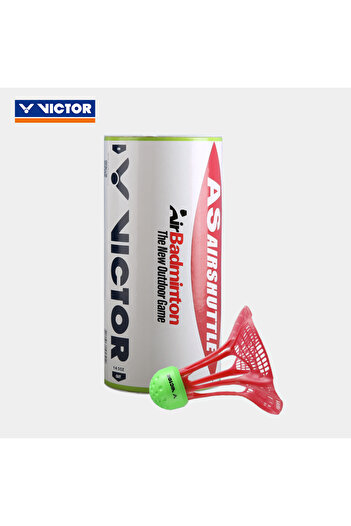 Choice 1 tube (3pcs) Original Victor Air Shuttle Outdoor Badminton AirShuttle Plastic Ball Nylon Ball Stabl