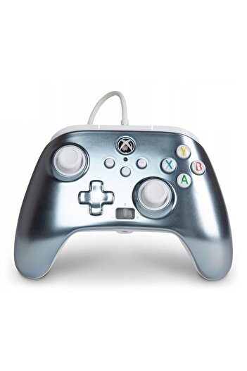 Powera Controller cu fir EnWired Xbox Series X, S, Xbox One, PC, Metallic Ice