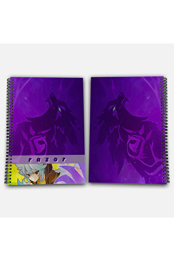Define Moyas Genshin Impact Razor Unlined A4 School Notebook 72 Sheets Model 3