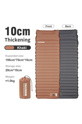 Choice Chocolate Ultralight Self-inflating Air Mattress Thicken Sleeping Pad Splicing Inflatable Bed Beach