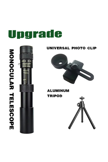 Choice Upgrade Set 10-300x40 Zoom Telescope HD Portable Strong Binoculars Long Range Professional Monocular