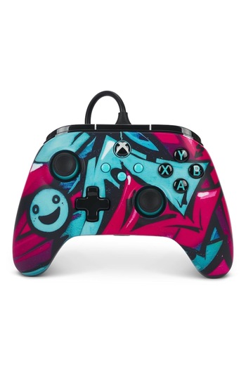 Powera Controller cu fir, Advantage Wired, Xbox Series X, S, Xbox One, PC, Wildstyle