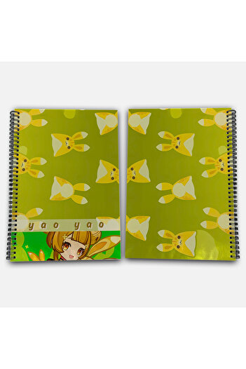 Define Moyas Genshin Impact Yao Yao Striped A4 School Notebook 72 Sheets Model 3