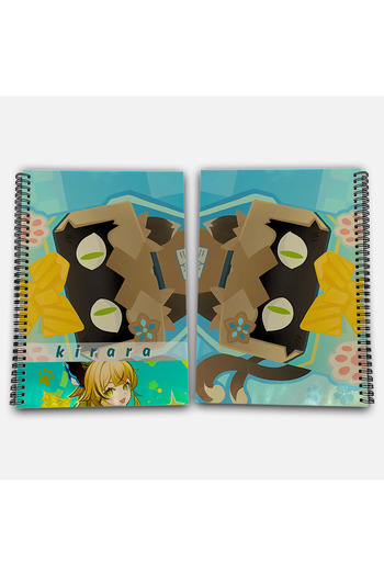 Define Moyas Genshin Impact Kirara Striped A4 School Notebook 72 Sheets Model 3