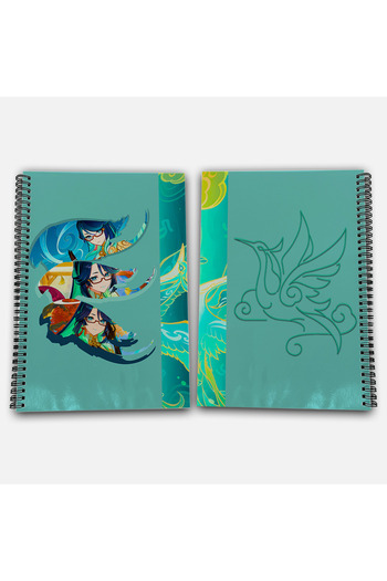Define Moyas Genshin Impact Xianyun Checkered A4 School Notebook 72 Sheets Model 2