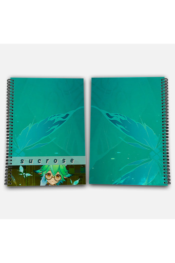 Define Moyas Genshin Impact Sucrose Striped A4 School Notebook 72 Sheets Model 3