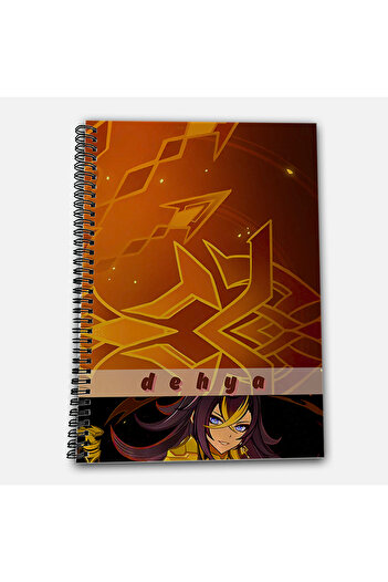 Define Moyas Genshin Impact Dehya Unlined A4 School Notebook 72 Sheets Model 3