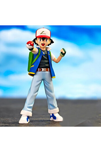 Choice Ash Ketchum Pokemon Anime Figure Ash Ketchum Figure Limited Edition Pvc Action Figurine Gk Statue Co