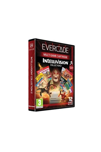 EVERCADE Multi Game Cartridge, #26, Intellivision Collection 2, 12in1, Retro