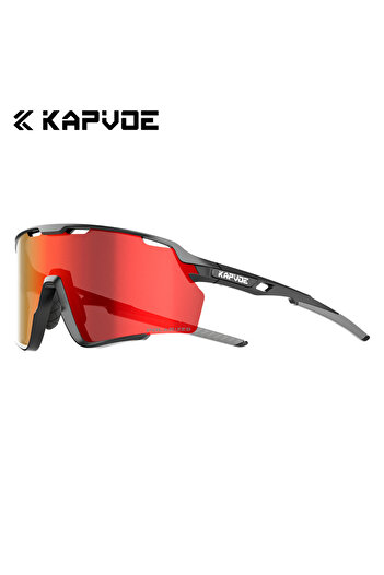 KAPVOE 1LENS 01 New Outdoor Polarized Sunglasses MTB Road Bike Cycling Glasses Sports Fishing Hiking