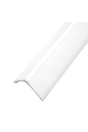 EBDAA HOME Ceramic End Profile Corner L Shape - White 3×3 cm