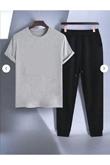 FAEL LİFE Unisex Women / Men Thsort Tracksuit 2-Piece Set Scorpio Printed