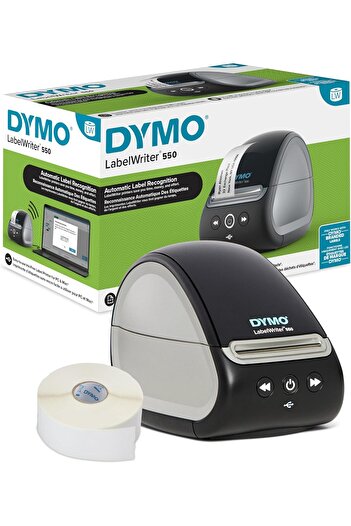 Dymo LabelWriter 550 + Multipurpose & Durable Labels Bundle