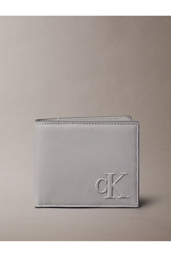 Calvin Klein Men White Sculpted Impression Wallet