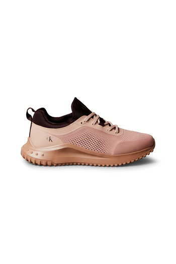 Calvin Klein Women Natural Eva Runner Sock Mix Low Top Trainers